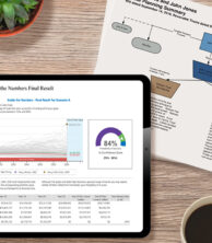 Tablet and Wealth Planning Chart