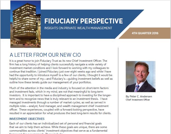 2016 Q4 Fiduciary Perspective